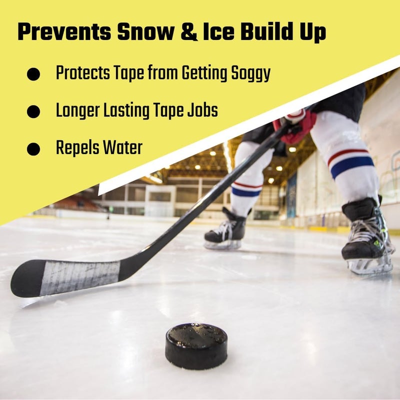 Mona Brands Elite Hockey Stick Wax for Ace Hockey Players | Premium Blade Protection | Improved Puck Control | Prevents Ice Buildup and Soggy Blade Tape - Image 3